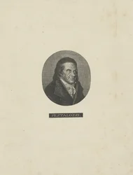 Portrait of Johann Heinrich Pestalozzi