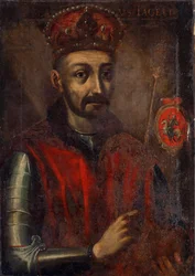 Portrait of King Wladyslaw II. Jagiello, Mid of 17th century