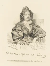 Portrait of Klementyna Hoffmanowa