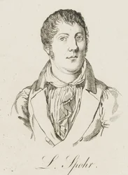 Portrait of Louis Spohr 1784-1859, c. 1830