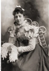 Portrait of Lucy Maud Montgomery 1874-1942, 1891