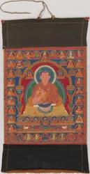 Portrait of Munchen Sangye Rinchen, the Eighth Abbot of Ngor Monastery