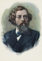 Portrait of Nikolay Chernyshevsky 1828-1889