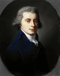 Portrait of Pavel Petrovich Bakunin 1766-1805, 1790s