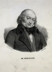 Portrait of Pierre-Jean de Béranger
