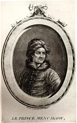 Portrait of Prince Alexander Danilovich Menshikov