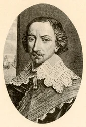 Portrait of Sir John Pennington, in English Armour with Vandyke Collar