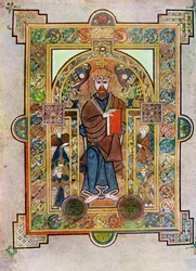 Portrait of St Mark or St Luke, 800 AD