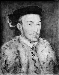 Portrait of a Man in a White Fur Coat