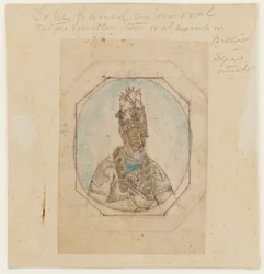 Portrait of a Mughal ruler