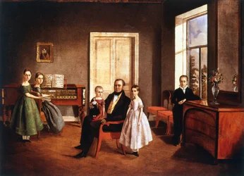 Portrait of a Family in an Interior
