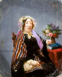 Portrait of a Lady, Hand-Coloured Ambrotype, c. 1860