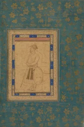 Portrait of an Unidentified Noble from Shah Jahans Court
