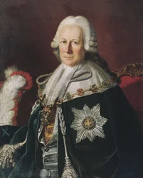 Portrait of the Admiral Semyon Ivanovich Mordvinov After Carl Ludwig Christineck