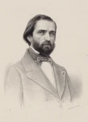 Portrait of the Composer Giuseppe Verdi