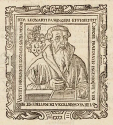 Portrait of the Composer Leonhard Paminger