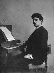 Portrait of the Composer Pietro Mascagni