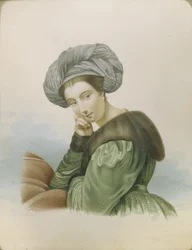 Portrait of the Actress Ekaterina Semyonova, Early 19th Century