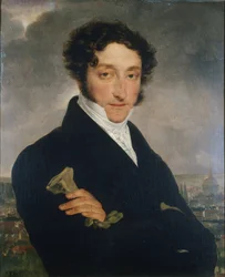 Portrait of the author Charles Nodier