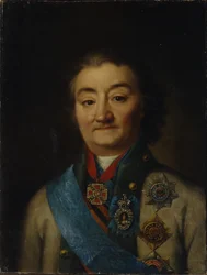 Portrait of Count Alexey Grigoryevich Orlov of Chesma