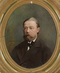 Portrait of the composer Bedrich Smetana