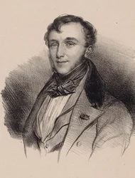 Portrait of the composer Friedrich Kalkbrenner 1785-1849