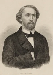 Portrait of the pianist and composer Julius Schulhoff, 1860