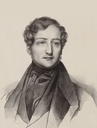 Portrait of the Pianist and Composer Sigismund Thalberg 1812-1871