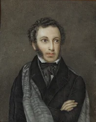 Portrait of the Poet Alexander Sergeyevich Pushkin, First Quarter of 19th century