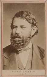 Portrait of the Violinist and Composer Joseph Joachim 1831-1907, 1870s