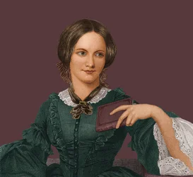 Portrait of the Writer Charlotte Brontë