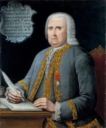 Portraits of Simon de la Valle y Cuadra