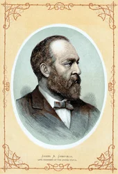 Posthumous portrait of James Abram Garfield