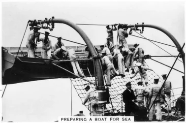 Preparing a Boat for Sea