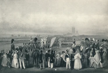 Presenting New Colours to the 93rd Highlanders (Oct. 7th, 1834, 1909)