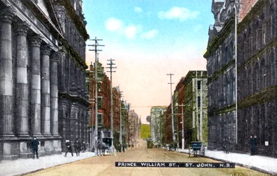 Prince William Street, Saint John, New Brunswick, Canada