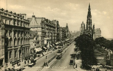 Princes Street Looking East, Edinburgh