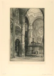 Print, Burgos Cathedral