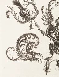 Print, Plate 48, from Neüw Grottesken Buch (New Grotesque Book), 1610