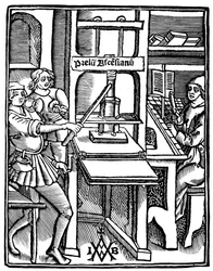 Printing press, 1511