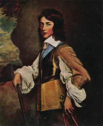 Prinz Wilhelm II. V. Nassau-Oranien 1626-1650. - Painting by Hanemann