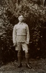 Private Nelson, 5th East Surrey Regiment, Chakrata, India