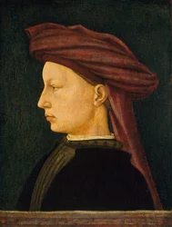 Profile Portrait of a Young Man