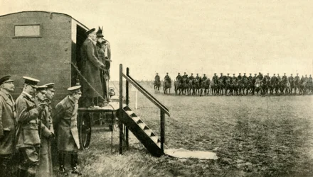 Queen Mary of Teck Visits Soldiers at Aldershot in Hampshire, First World War
