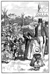 Queen Victoria and Prince Albert at a Fete, Coburg, Germany