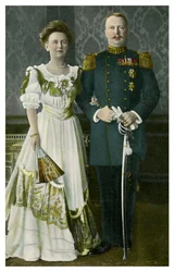 Queen Wilhelmina and Prince Henry of the Netherlands, c1900s-c1910s
