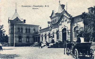 Railway Station Square, Yessentuki, Russia