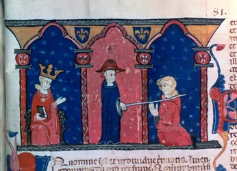 Raymond VII Receives Absolution