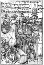 Reception of Richard de Beauchamp, Earl of Warwick, 15th century, 1893