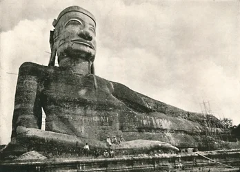 Reclined Buddha, Wingaba, Rangoon